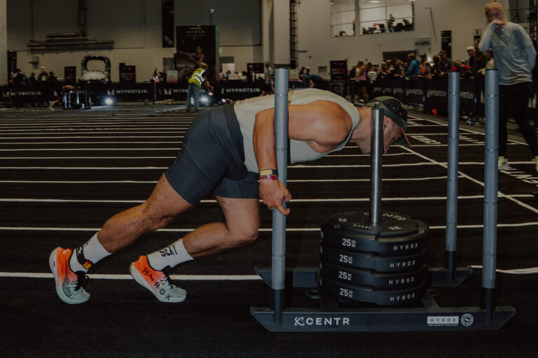 HYROX sled push