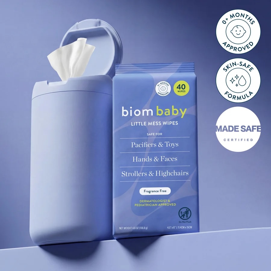 Biom Little Mess Wipes