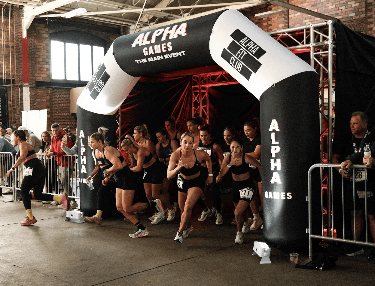 Alpha Games starting line
