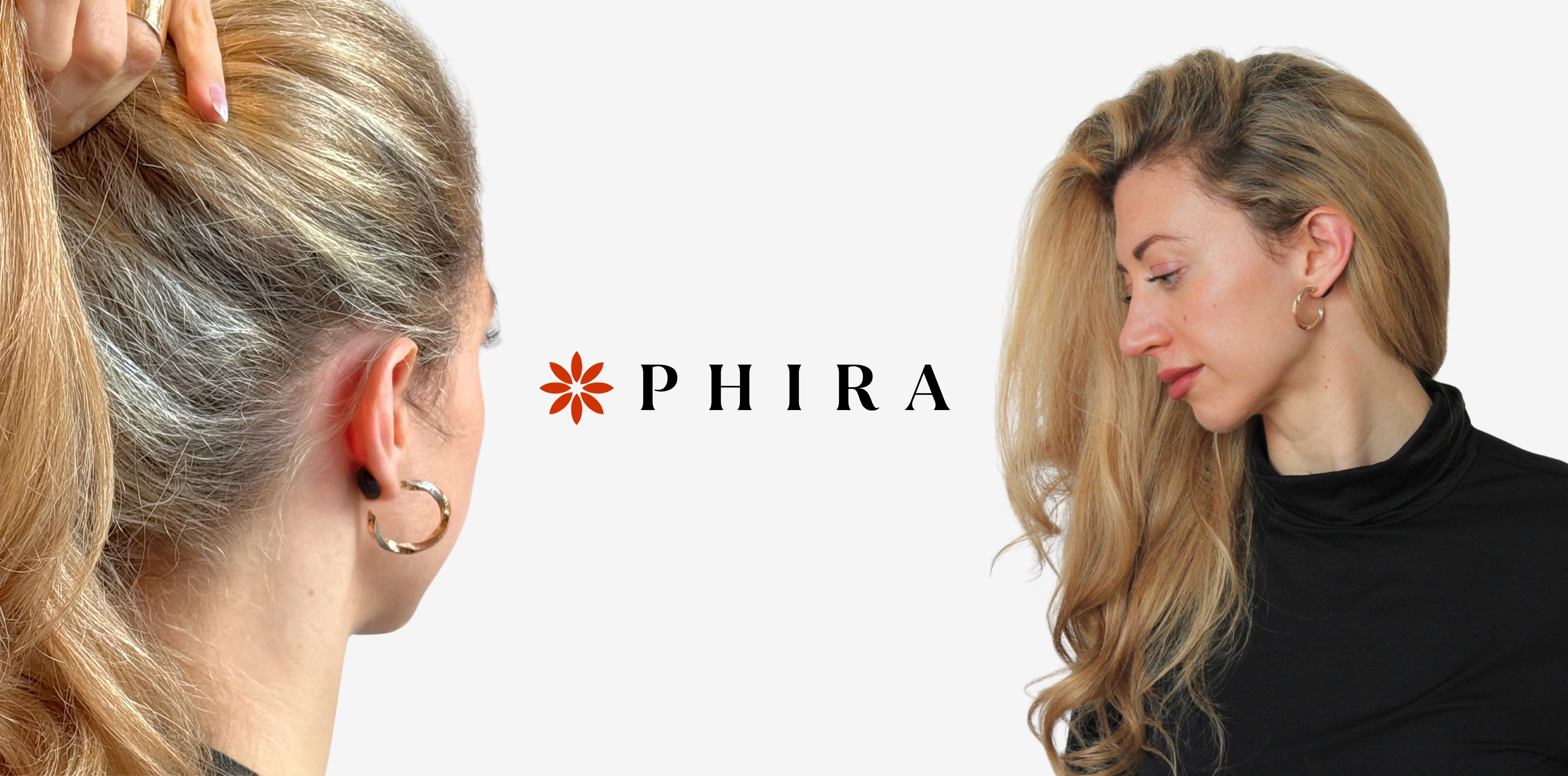 Woman wearing Phira wearable
