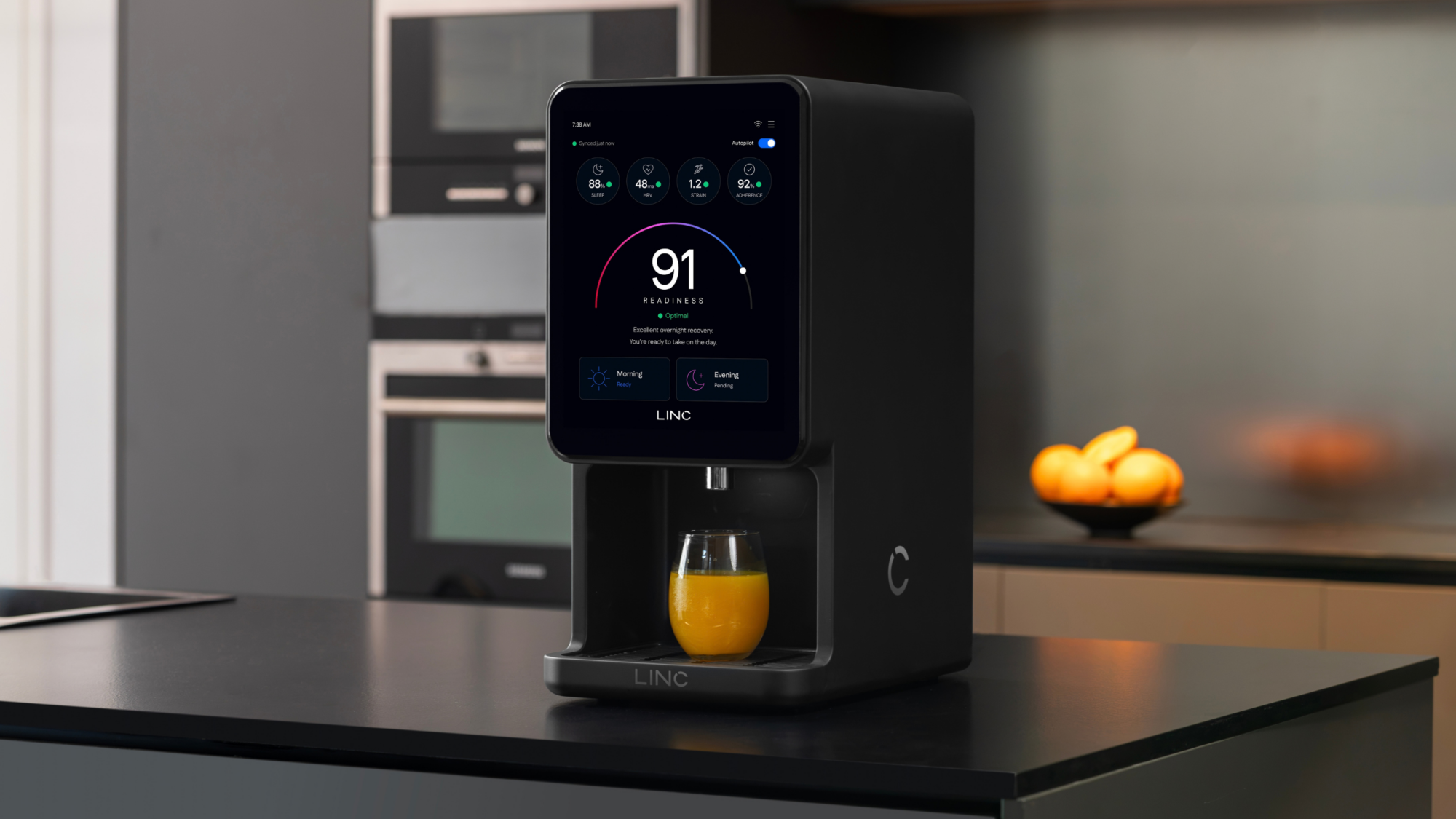 LINC personalized nutrition system prototype
