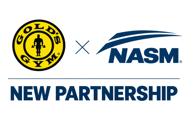 Gold's Gym x NASM New Partnership