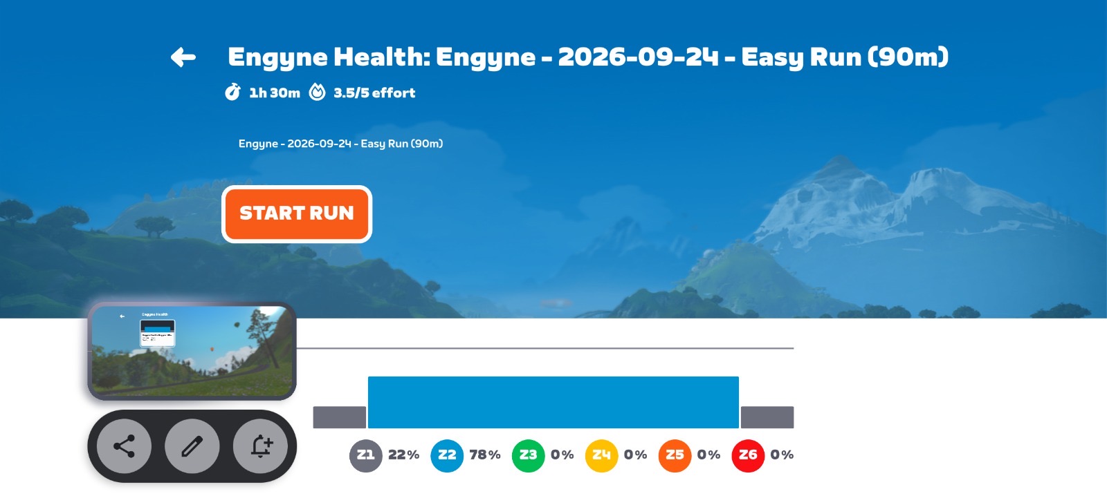 Engyne Health x Zwift integration