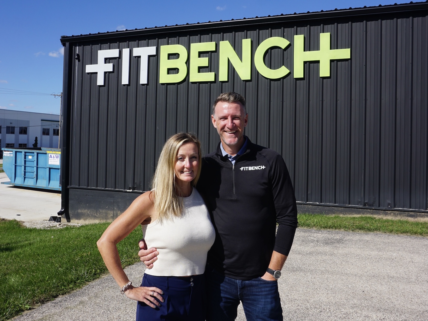Tyler and Erin Danen at FITBENCH HQ