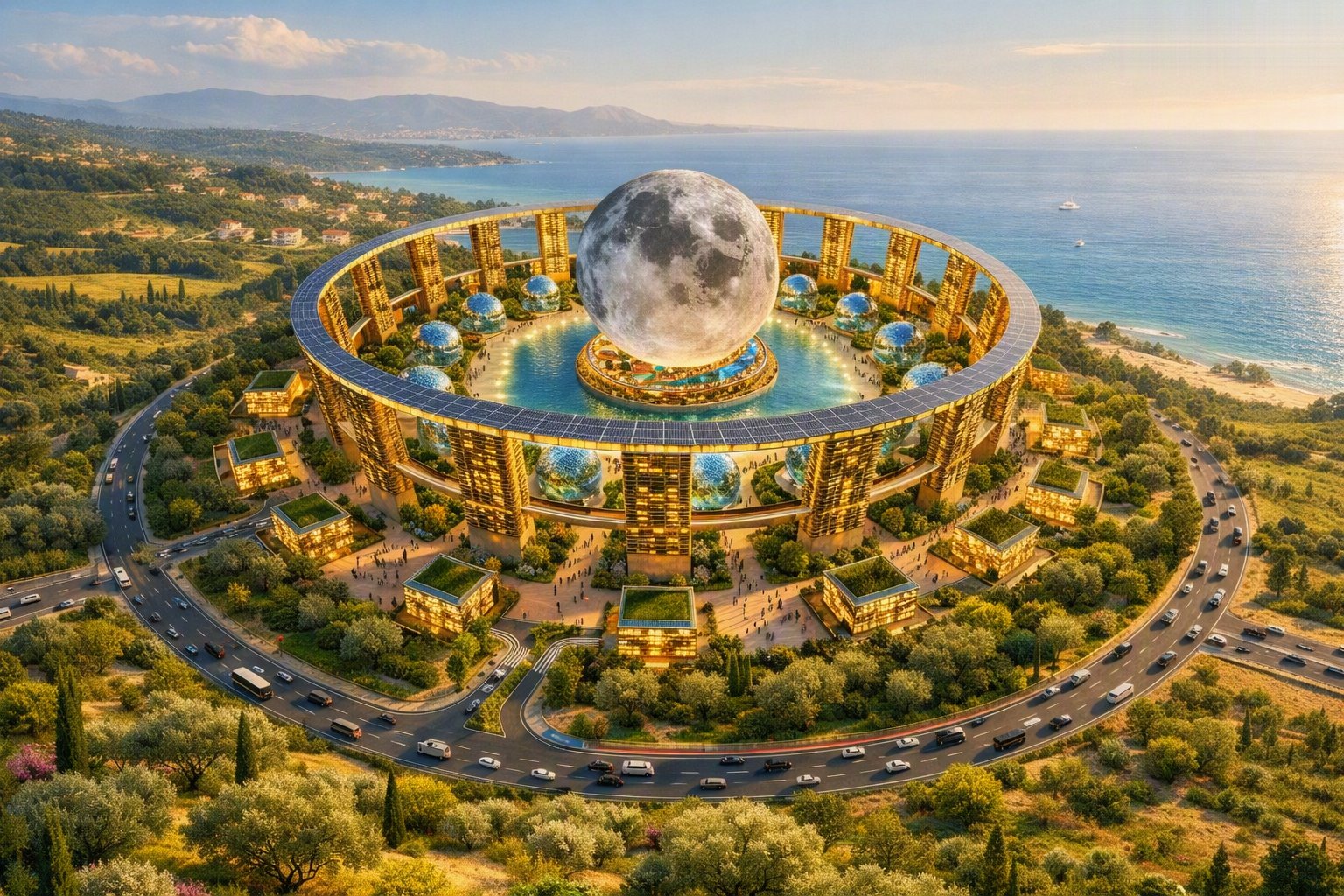 Moon World Resports masterplan