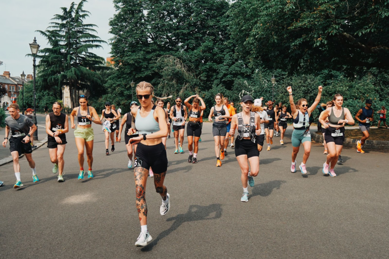 Group of runners