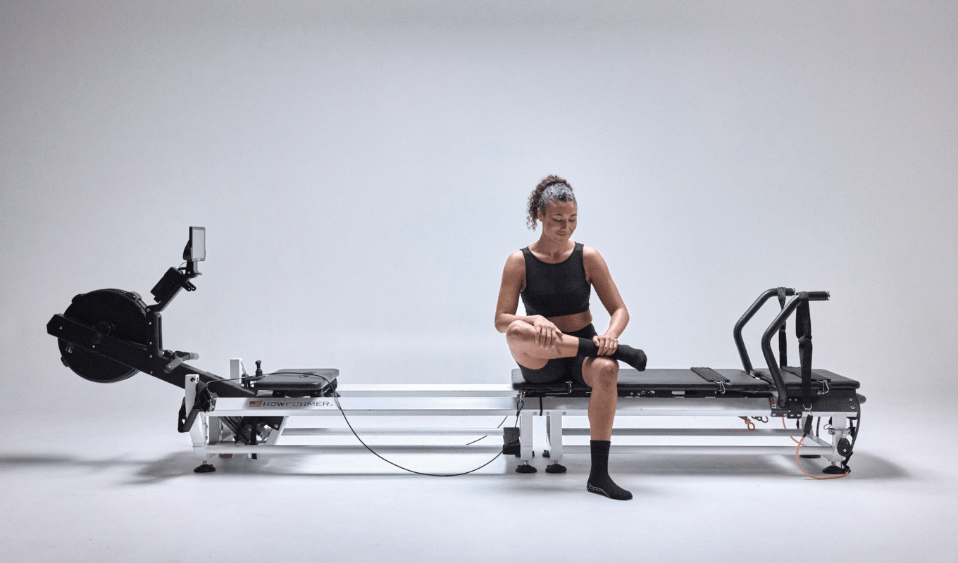 Woman on a STRONG Rowformer